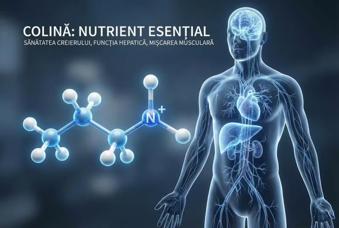 Colina: ce este, beneficii esențiale și alimente bogate în colină, de integrat în dietă