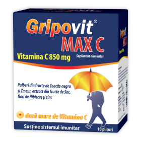 Gripovit® MAX C*10 plicuri 