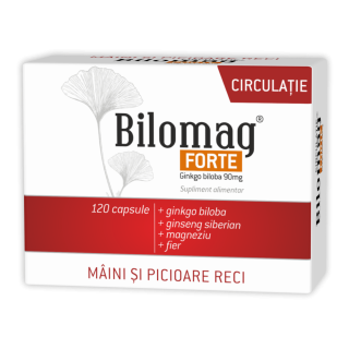 Bilomag® FORTE Circulaţie*120 cps.