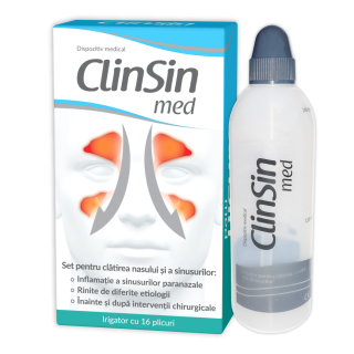 Clinsin® MED Set (irigator+16 plicuri)