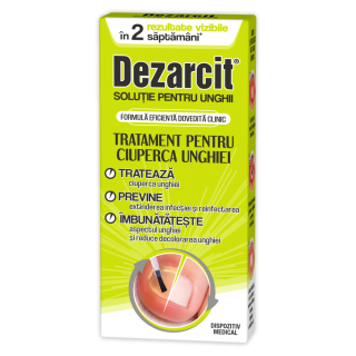 Dezarcit® soluţie tratament pentru ciuperca unghiei*5 ml