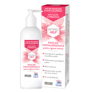 Intimohelp® emulsie hipoalergenică pentru igiena intimă*400 ml