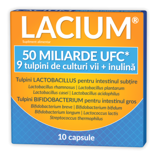 Lacium® 50 miliarde UFC*10 cps.