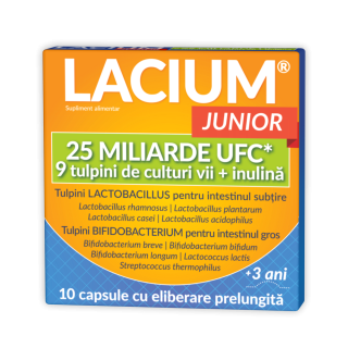 Lacium® JUNIOR 25 miliarde UFC*10 cps.
