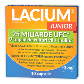 Lacium® JUNIOR 25 miliarde UFC*10 cps.