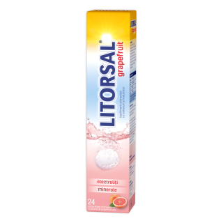 Litorsal® electroliţi GRAPEFRUIT*24 cpr.efervescente