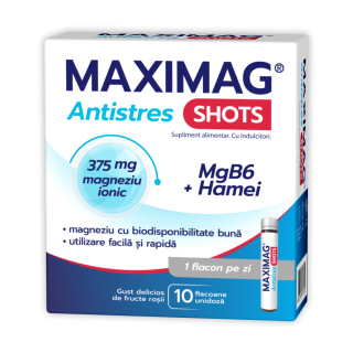 Maximag® ANTISTRES Shots*10 fiole
