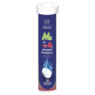 Magneziu 150mg+Vitamina B6*20 cpr.efervescente