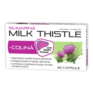 Milk Thistle+colinӑ 30 cps.