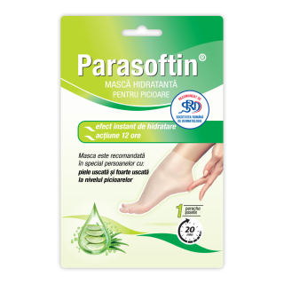 Parasoftin® mască hidratantă pentru picioare