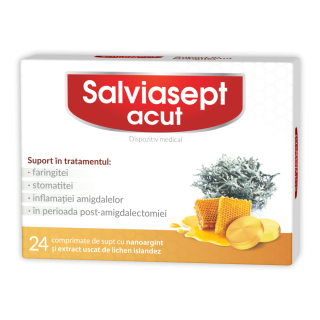 Salviasept® ACUT*24 cpr. de supt