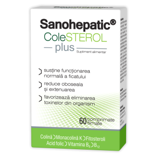 Sanohepatic® COLESTEROL Plus*60 cpr.
