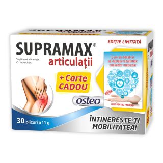 SUPRAMAX® articulaţii OSTEO*30 plicuri + ghid pacient CADOU