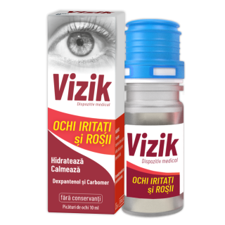VIZIK® picături pentru ochi iritaţi şi roşii*10 ml