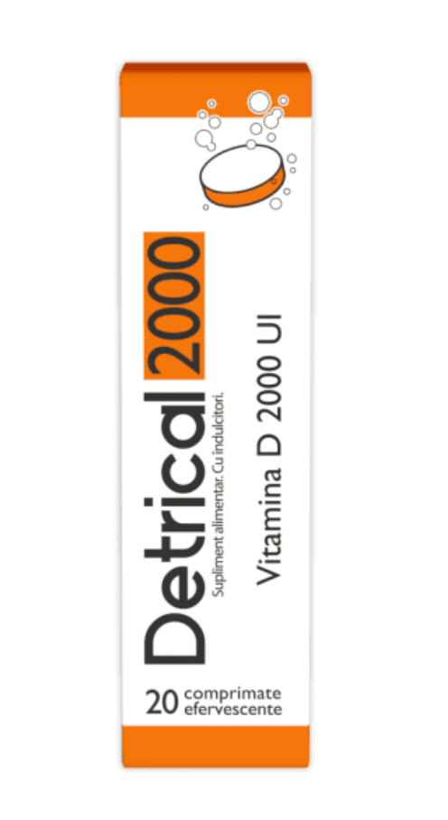 detrical 2000 vitamina d3 efervescenta imunitate scazuta