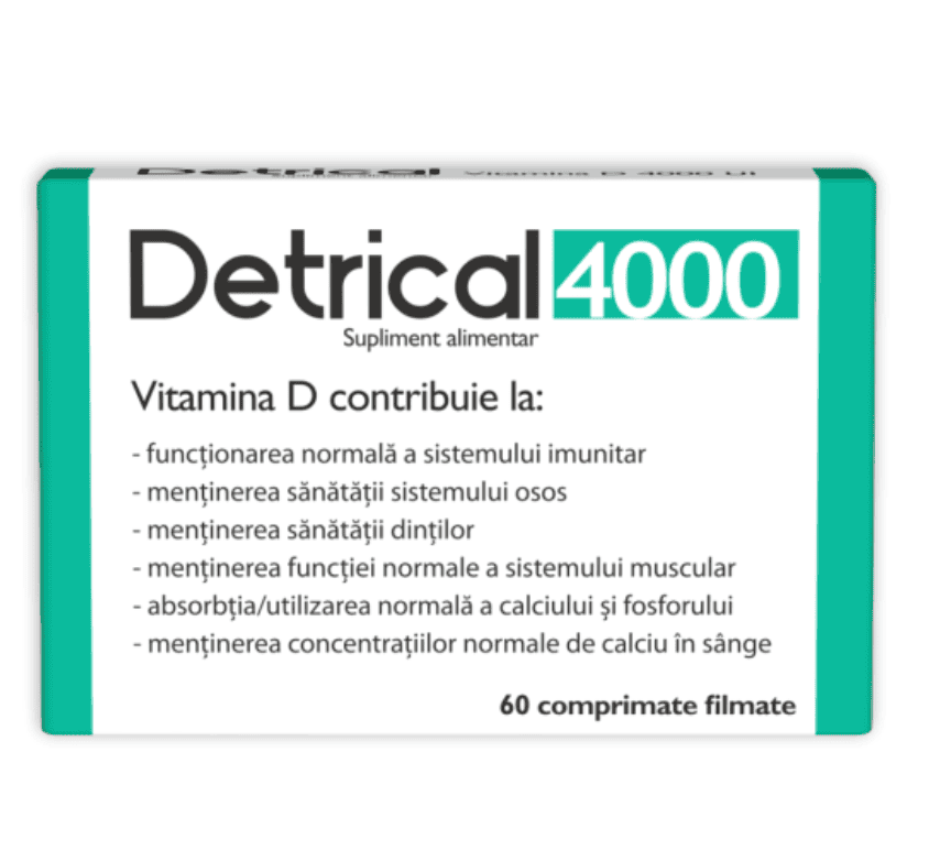 detrical 4000 vitamina d3 imunitate