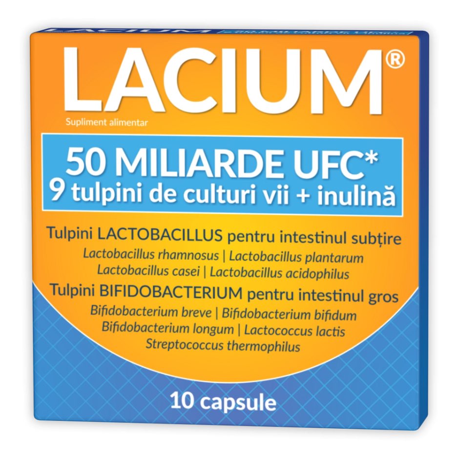 Lacium® 50 miliarde UFC_10 cps.