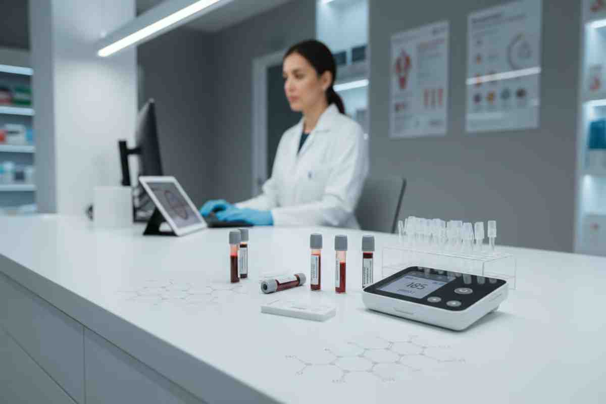 Test vitamina B12 in farmacie si monitorizare_Echipamente pentru testarea vitaminei B12 intr-o farmacie moderna